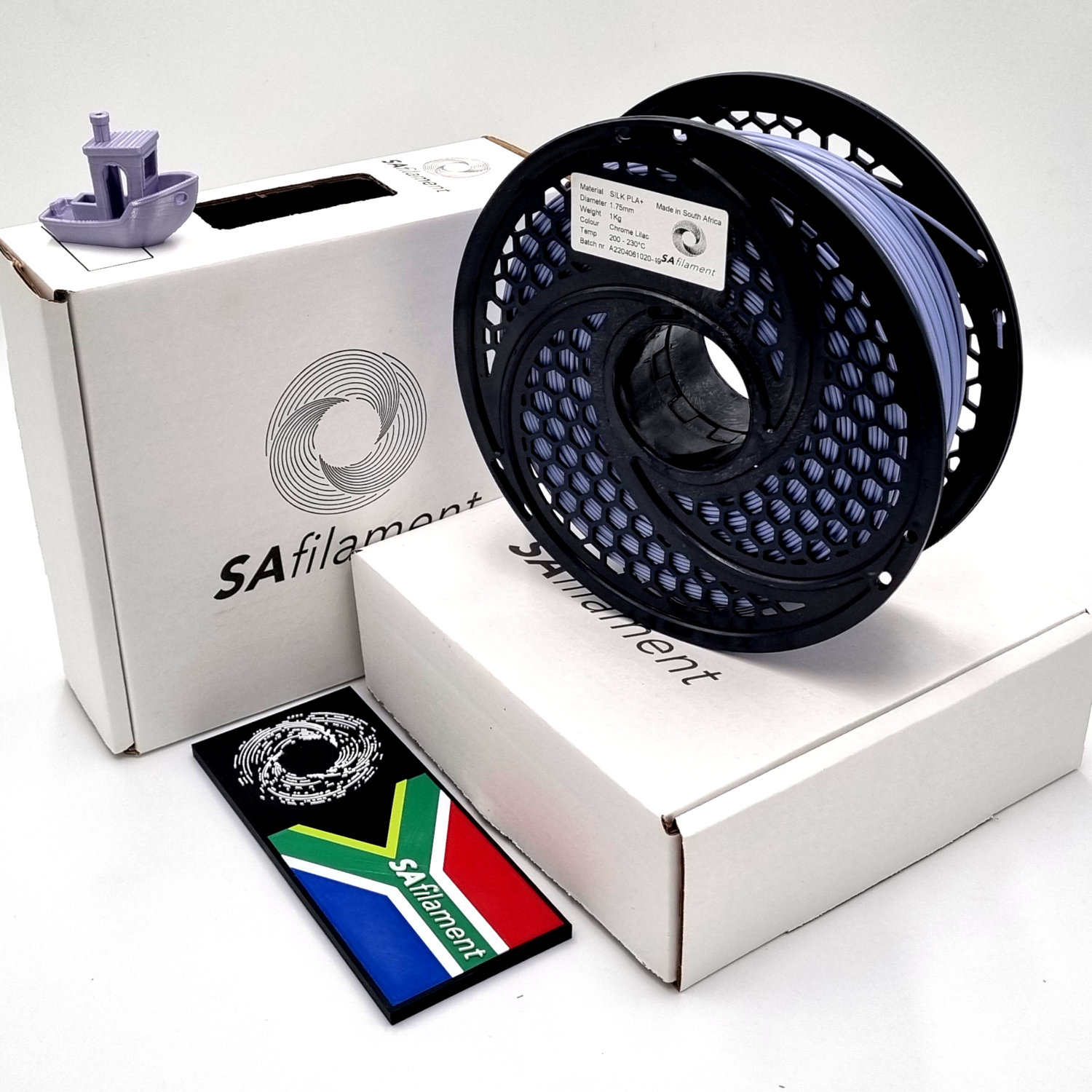 SA Filament PLA + Silk - Chrome Lilac
