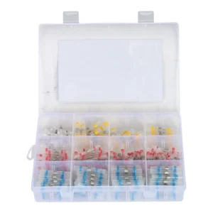 120pcs Waterproof Solder Ring Heat Shrink Tube Kit