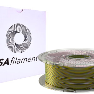 Dual Silk PLA+ Golden Steel